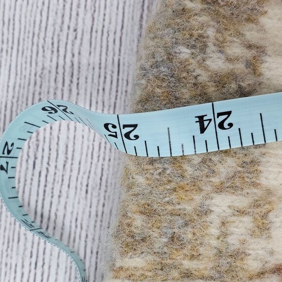 Vintage Zig Zag Women's Holiday Themed Made in Scotland Designer Knitwear XL - Picture 6 of 6